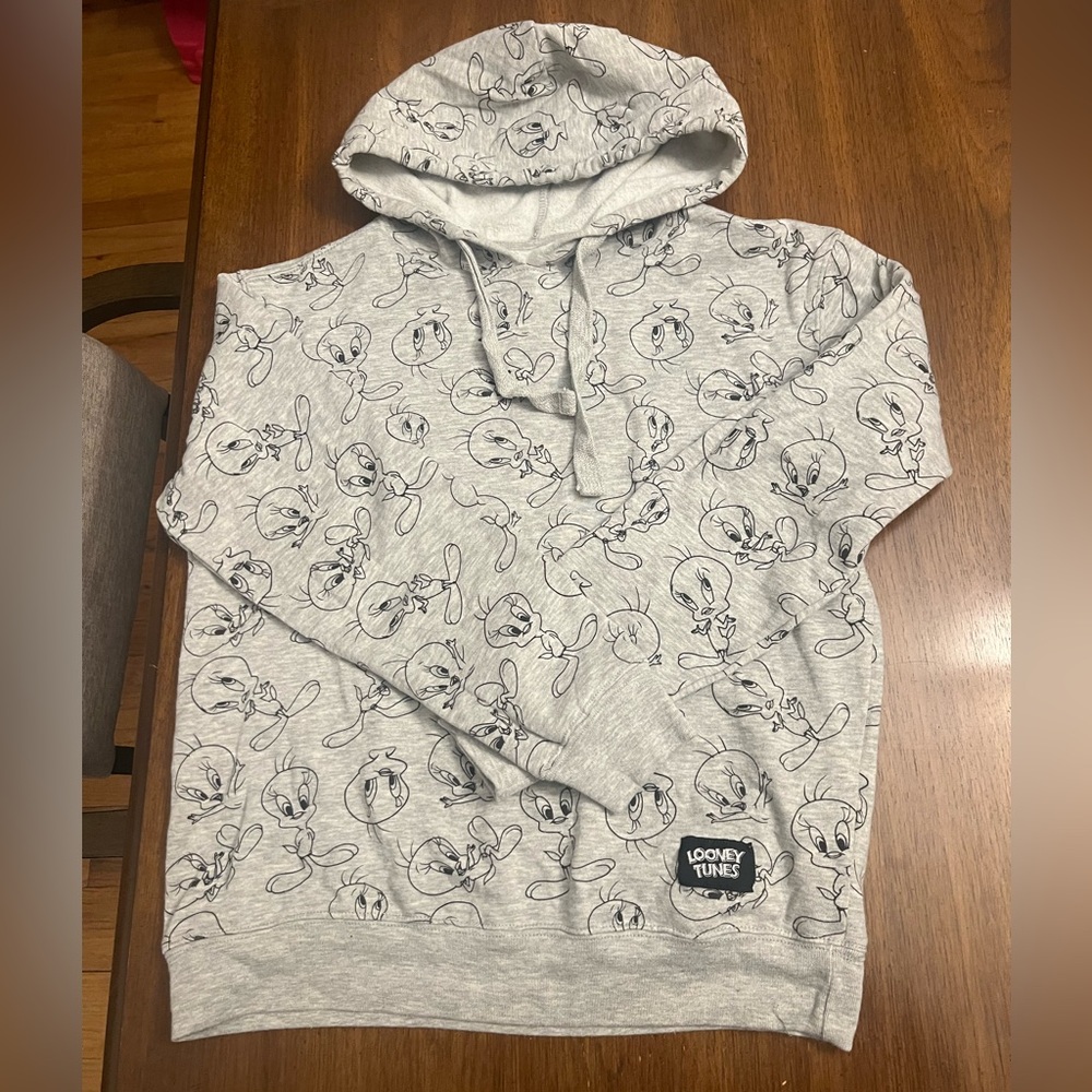 Looney Tunes Tweety Bird Character Hoodie